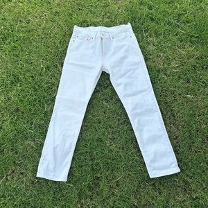WHITE JEANS - Levi's - Size 32-30